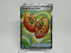Buddy-Buddy Poffin - 167/132 - Ultra Rare - Mega Evolution ✅NM/M ✅Pokemon Card - Image 1