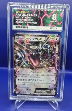 Pokemon TCG Rayquaza EX #122/XY-p Japan Promo ACE Grade 8 - Image 1