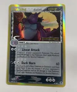 Pokemon TCG Nidoking 6/101 Stamped Dragons Frontiers Reverse Holo NM - Image 1