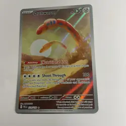2023 Pokemon Paldea Evolved FULL ART ORTHWORM HOLO IR 224/193! NM - Image 1