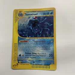 Tentacruel Aquapolis Holo Rare Nintendo Pokemon H26/H32 Foil E Reader - Image 1