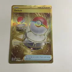 Switch 206/165 SV: Scarlet & Violet 151 Hyper Rare Pokemon TCG NM - Image 1