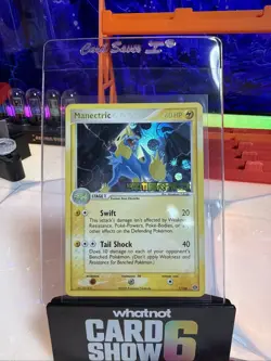 2005 Manetric Ex Emerald (Stamped) 7/106 Vintage Pokemon - Image 1