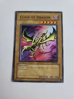 Yugioh Curse of Dragon LOB-066 1st Edition #Y1 - Image 1