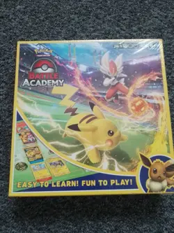Pokemon Battle Academy Series 2 Trading Card Game Pikachu, Eeve, Cinderace - Image 1