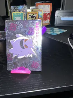 Pokemon Japanese Meiji Gengar Embossed Promo Foil Get Card 1999 Gangar - Image 2