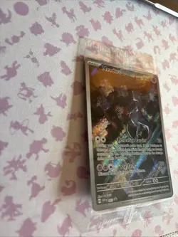 MEWTWO SVP 052 Scarlet Violet 151 Promo Illustration Rare Pokemon Card SEALED - Image 4