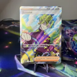 Pokemon Card Brassius 135/131 Full Art Trainer Prismatic Evolutions Near Mint - Image 1