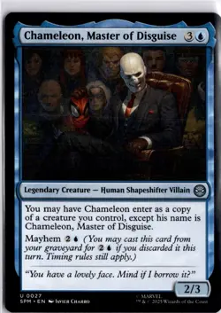 Chameleon, Master of Disguise U Marvel's Spider-Man 27 Magic The Gathering - Image 1