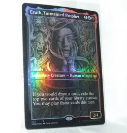 Eruth Tormented Prophet Showcase Innistrad Crimson Vow Foil Rare MTG - Image 1