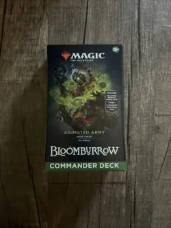 MTG Bloomburrow Commander Deck - Animated Army - Magic The Gathering Sealed - Image 1