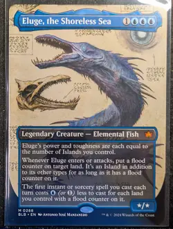 Eluge, the Shoreless Sea - Borderless - Bloomburrow (MTG) - Image 1