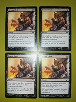 Devour Flesh x4 Gatecrash 4x Playset Magic the Gathering MTG - Image 1