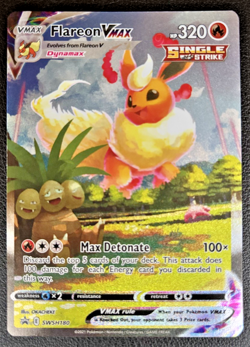 Flareon VMAX SWSH180 Sword & Shield Black Star Promo Pokemon TCG - NM! - Image 1