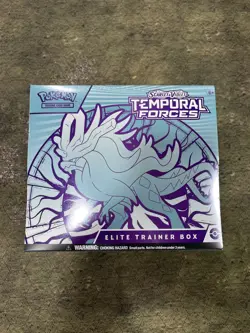 Pokemon Scarlet Violet Temporal Forces Elite Trainer Box - Walking Wake Sealed - Image 1