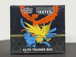 Pokemon TCG: Hidden Fates Elite Trainer Box: Factory Sealed ETB - Image 1