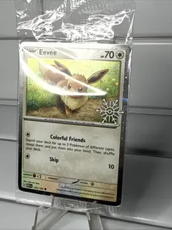 Pokemon TCG Eevee 133/165 Stamped Promo 2025 Holiday Calendar SEALED - Image 2