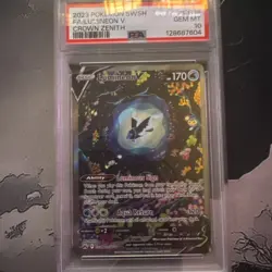 2023 Pokemon SWSH Crown Zenith Lumineon V Galarian Gallery #GG39/GG70 PSA 10 - Image 1