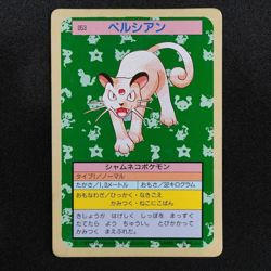 Pokemon Card Persian 053 Topsun Nintendo 1995 Japanese Green Back F5200 - Image 2