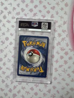 1999 Pokemon Jungle Vaporeon Holo 12/64 Graded PSA 5 - Image 2