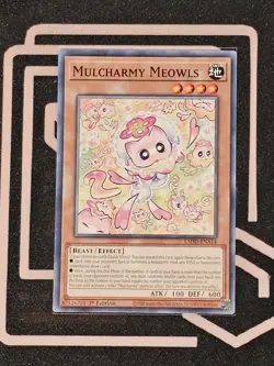 Mulcharmy Meowls L5DD-ENA14 Common 1st Edition YuGiOh - Image 1