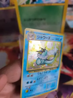 Pokemon Karte Card Vaporeon Aquana Jungle Dschungel 1996 Holo Wotc Exc Swirl - Image 2