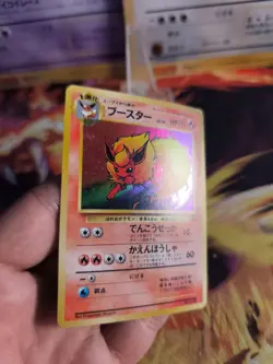Pokemon Karte Card Flamara Flareon Jungle Dschungel Rare Holo Wotc japanese NM- - Image 3