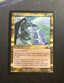 Arcades, the Strategist 371 Retro Frame Time Spiral Remastered TSR MTG NM - Image 1