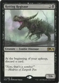 Rotting Regisaur R Core Set 2020 111 - LP MTG - Image 1