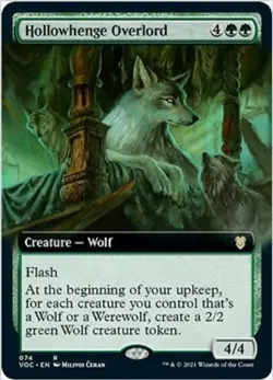 Hollowhenge Overlord (Extended Art, #74, NM) Commander: Innistrad: Crimson Vow - Image 1