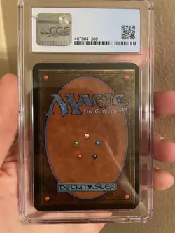 MTG Alpha TERROR CGC 8.5 1993 Magic The Gathering - Image 2