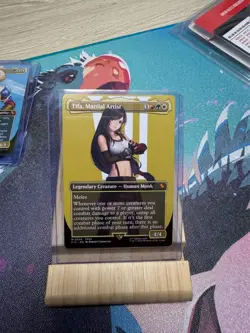Tifa, Martial Artist Borderless 206 Final Fantasy FIC MTG NM Regular See Video - Image 1
