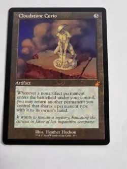 MTG - Cloudstone Curio Retro Frame - Ravnica Remastered - Image 1