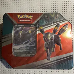 Nintendo Pokemon TCG: V Heroes Tin Set Box Umbreon 820650851322 - Image 1