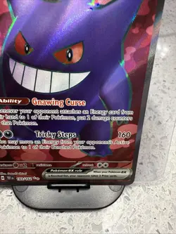 Pokemon TCG Gengar ex 193/162 Temporal Forces Ultra Rare NM - Image 4
