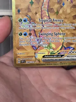 Alolan Exeggutor ex - Hyper Rare SV08: Surging Sparks 248/191 Pokemon TCG LP - Image 5