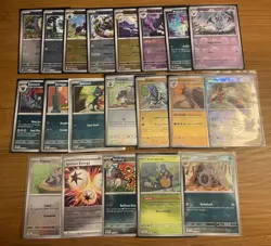 Pokemon Pokeball Holo Lot (20): Black Bolt, White Flare, Prismatic, ALL NM! - Image 1
