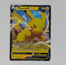 Pikachu V SWSH061 Black Star Promo 2021 Ultra Rare Holo Pokemon TCG NM - Image 1