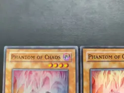 Yugioh - Phantom of Chaos GLAS-ENSE1 Super Rare Playset x3 - Image 2