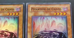 Yugioh - Phantom of Chaos GLAS-ENSE1 Super Rare Playset x3 - Image 4