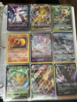Pokemon Eevee Evolution Lot 18 Cards - Image 1