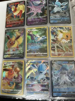 Pokemon Eevee Evolution Lot 18 Cards - Image 2