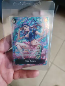 Nico Robin OP12-087 SR Legacy of the Master One Piece Card Alt Art English - Image 1