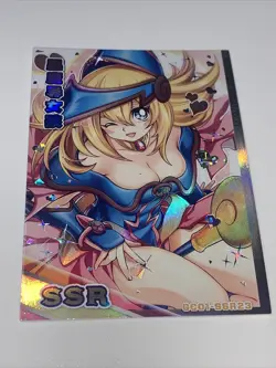Dark Magician Girl YU-GI-OH! SSR Goddess Story Anime Waifu Card Foil - Image 2