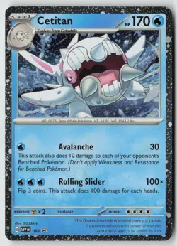 Cetitan - (Cosmos Holo) 063 - SV: Scarlet & Violet Promo Cards Holo - PTCG - Image 1