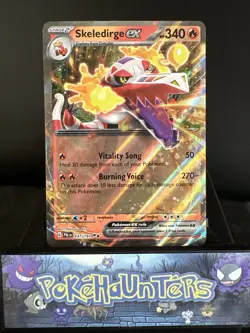 Pokemon Card Skeledirge EX 037/193 Paldea Evolved Double Rare NM - Image 1