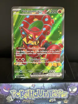 Pokemon Card Volcanion ex 171/159 Journey Together Full Art Near Mint - Image 1