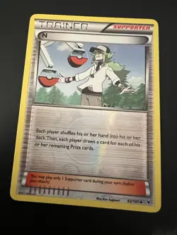 N 92/101 BW: Noble Victories 2011 Pokemon Card Reverse Holo Uncommon NM - Image 1