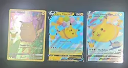 Pokemon TCG Celebrations Pikachu 3 Card Lot Flying Pikachu V and VMAX, and Base - Image 1