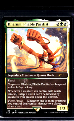 2022 MTG Magic the Gathering Street Fighter 2 SF2 #433 Dhalsim Pliable Pacifist - Image 1